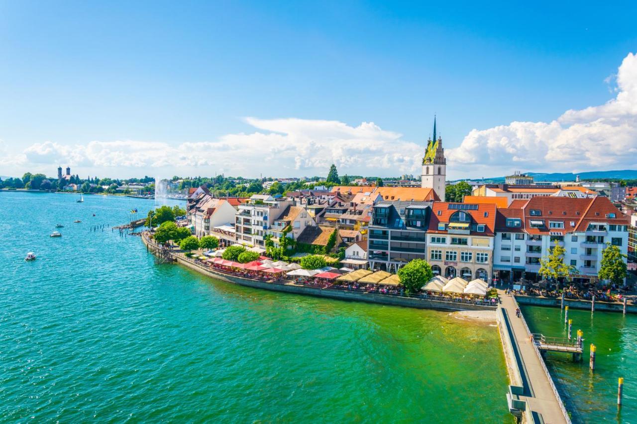 Louise'S Sunset Mit Einzigartigem See- Und Alpenpanorama Friedrichshafen Dış mekan fotoğraf